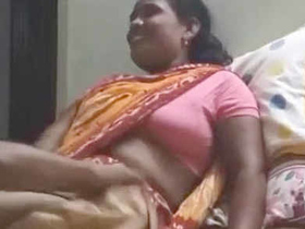 Indian maid pleasuring with oral skills