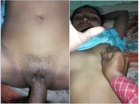 Naughty Indian babe takes it in her ass from a horny client
