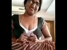 Busty Desi bhabi flaunts her assets in village video