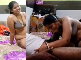 A South Asian wife enjoys a satisfying sexual encounter
