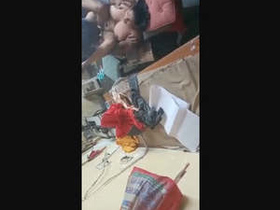 Bhabhi from India gets naughty in the office