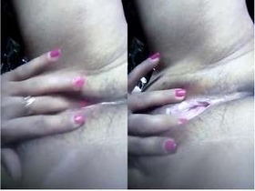 Beautiful Indian woman flaunts her intimate parts