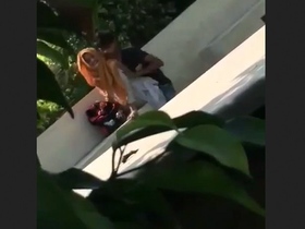 Park becomes playground for passionate college couple