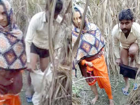 Caught in the act: A couple's steamy outdoor encounter