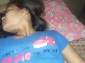 Harsh lovemaking of a village belle from India