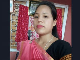 A woman from Guwahati reveals her breasts