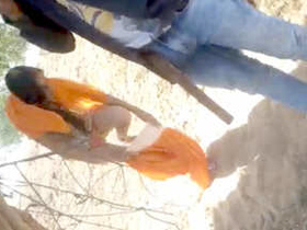 Indian couple engages in outdoor sex during their lovemaking