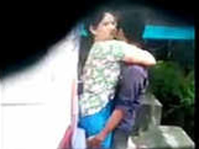 Mature woman caught having sex with a younger man