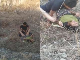 Desi bhabhi gets wild outdoors and takes it all in