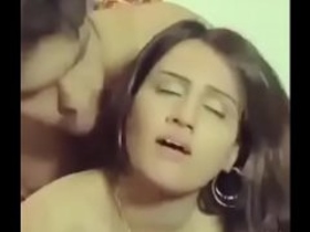 Horny couple indulges in steamy sex on a bed