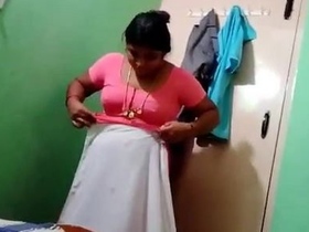 Indian wife cheats on husband with friend in Kannada video