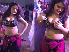 A tantalizing performance by a sultry dancer
