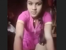 Cute Indian girl gets her pussy fingered in a naughty video