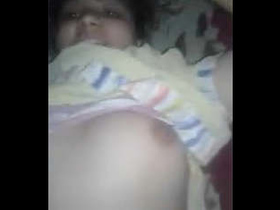 Dekho video: Blonde beauty reveals curves to lover