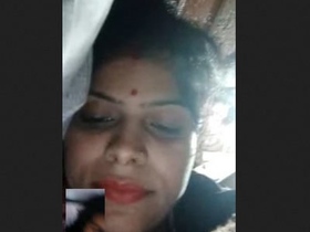 Desi bhabhi flaunts her assets on video call