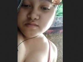 Assamese girl shows her pussy on video chat