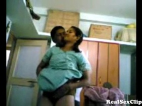 Tamil babe masturbates with her husband friend in amateur video
