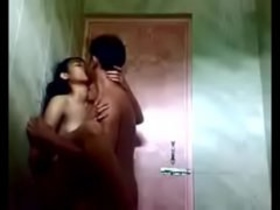 Shy teen gets naughty in the shower with her stepbrother