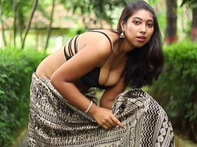 Neelam's revealing photoshoot with focus on her ample breasts