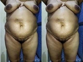 Tamil Bhabha's bathing session with a twist