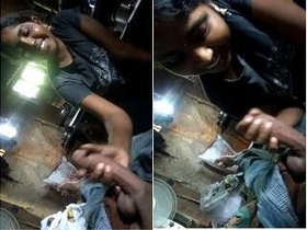 Desi girl from Tamil village enjoys giving oral pleasure