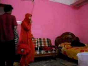 Hidden camera captures steamy sex between Muslim couple