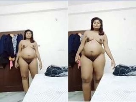 Swati Naidu flaunts her bare body in front of fans