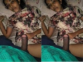 Enjoy the beauty of a Lankan girl as she gives a sensual blowjob