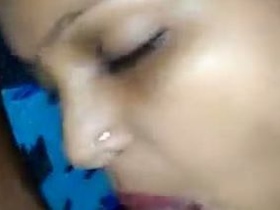 Newlyweds indulge in steamy home sex in a romantic setting