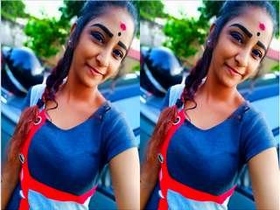 Tamil girl gives a blowjob and gets fucked in a steamy video