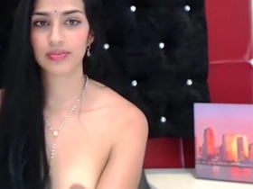 Ashmita's Indian girl fist show in HD videos