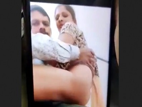 A teacher engages in sexual activity with his mother while his students are present