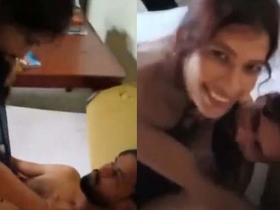 Desi couple's Marathi MMS video of intense fucking