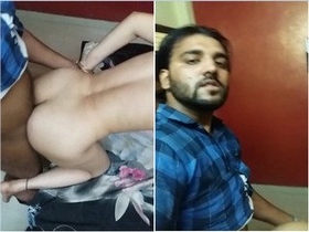 Busty desi girl gets doggy style pounded