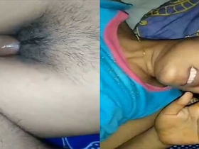 Rustic MMS video of young couple engaging in pussy-fucking