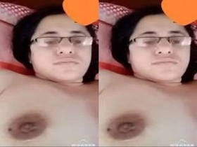 Tamil bhabhi flaunts her big boobs and pussy