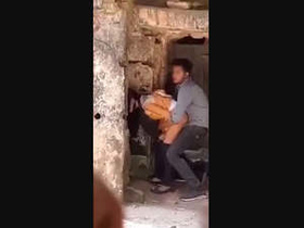 An incredibly sexy couple from Orissa has passionate sex in a deserted building