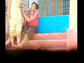 Desi couple gets intimate in the bedroom