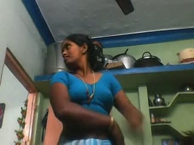 Watch a mature Tamil aunty seducing her young nephew in a steamy video