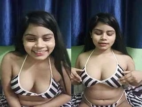 Hot Desi model shows off her sensual moves