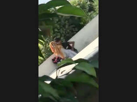 Get ready for some steamy action with Desi college lover in the park