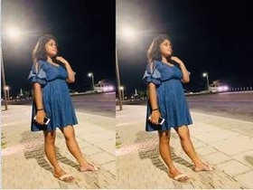 Cute Indian girl flaunts her breasts and moist vagina