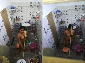 Hidden camera captures desi girl's sexy swim session