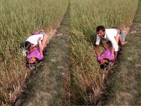 Desi lover gets recorded while having outdoor sex with village boy