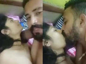 Secretly filmed college lovers have passionate sex in hotel room