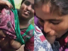Indian local prostitute outdoors