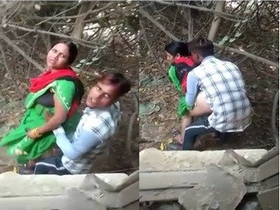 Randi Bhabha's exclusive outdoor sex session
