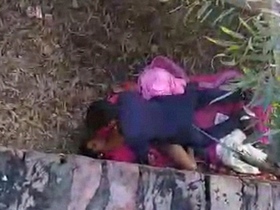 Dehati college lovers' outdoor sex in porn video