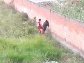 Indian village girl gets wild in outdoor sexcapade