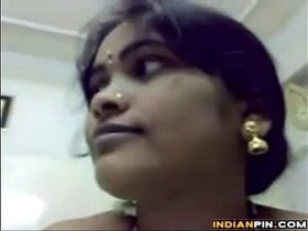 Marathi aunty with big breasts takes control